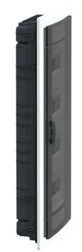 Врізний щит Schneider Electric PrismaSeT XS LVSXP413 4 ряди 52М димчасті двері - фото №2