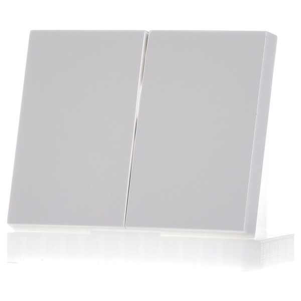 Клавіша 2-клавішного вимикача полярна білизна Berker K.1 - фото №1