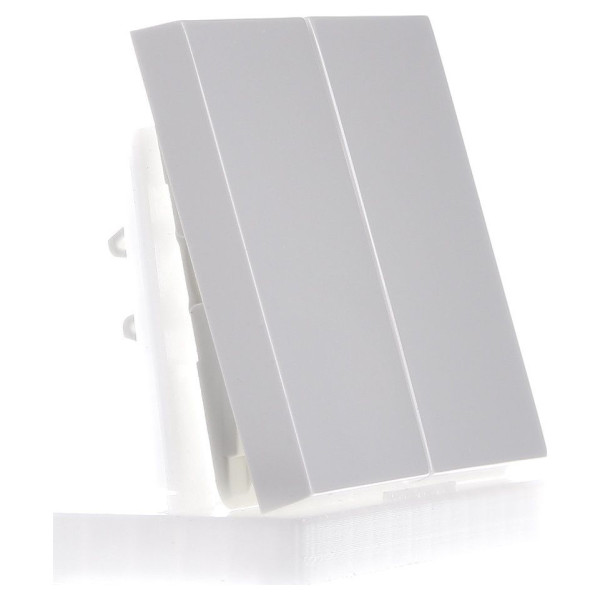 Клавіша 2-клавішного вимикача полярна білизна Berker K.1 - фото №2