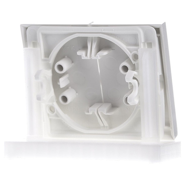 Клавіша 2-клавішного вимикача полярна білизна Berker K.1 - фото №4