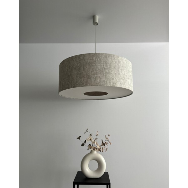 Подвесной светильник, люстра Nowodvorski 11666 Cedro L E27 1x25W IP20 светло-серый - фото №2