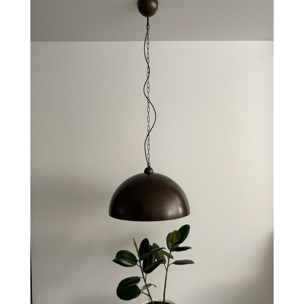 Подвесной светильник, люстра Nowodvorski 6368 Hemisphere Rust I L E27 1x25W IP20 коричневый - фото №1