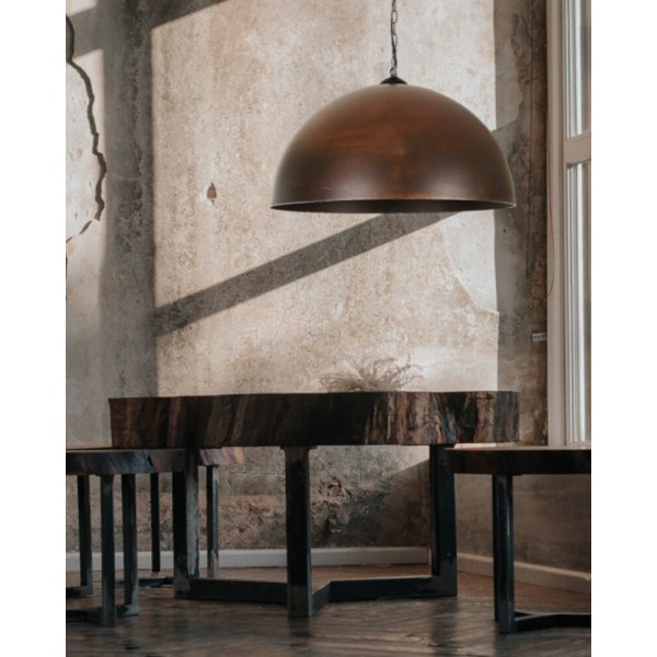 Подвесной светильник, люстра Nowodvorski 6368 Hemisphere Rust I L E27 1x25W IP20 коричневый - фото №3