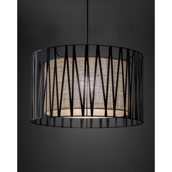 Підвісний світильник, люстра TK Lighting 4557 Harmony E27 3x15W IP20 коричневий - фото №2