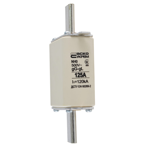 Запобіжник Аско-Укрем NH0 125A gG (A0050010025) - фото №3