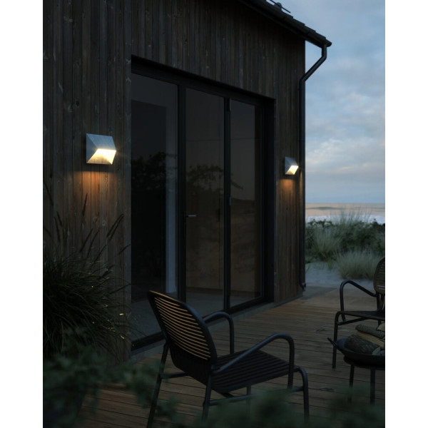 Вуличний світильник Nordlux 2218191031 Pontio GU10 2x25W IP54 сріблястий - фото №1