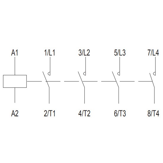 Мініконтактор NOARK Ex9CS09 4Р 9A 24В AC (101039) - фото №2