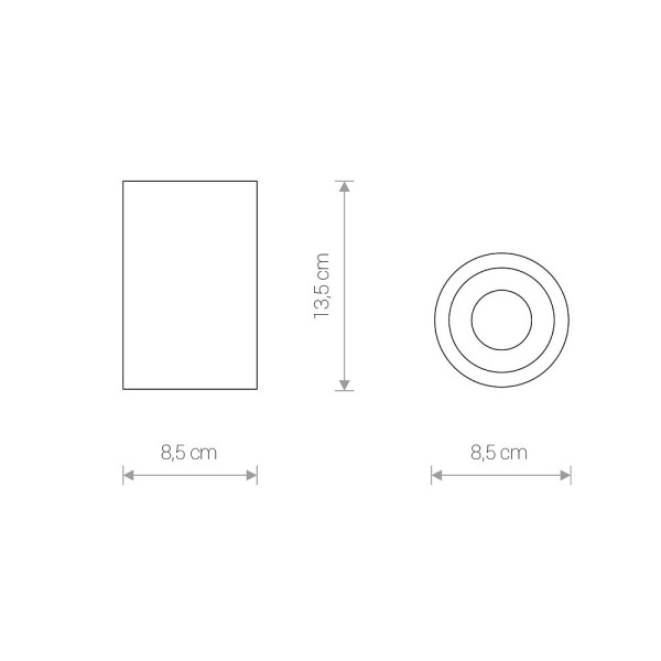 Светильник Nowodvorski 38362 Alpha GU10 1x15W IP54 Wh - фото №2