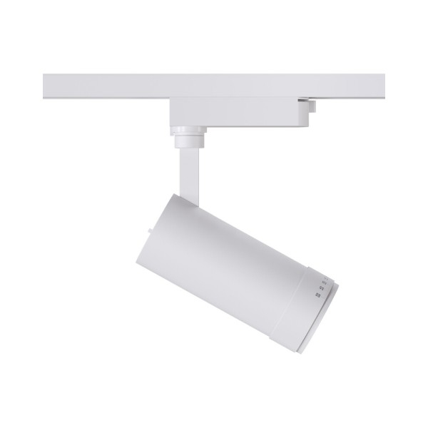 Трековий світильник Kloodi KD-ZOOM 30W CCT WH LED 3000K/4000K/6000K 3440Lm IP20 білий - фото №1