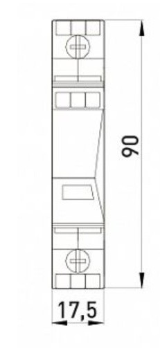 Устройство защиты от импульсных перенапряжений E.next 81.200/05 e.PO 280V/7kA - фото №2