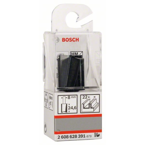 Пазова фреза Bosch Std S8/D22/L25 - фото №1