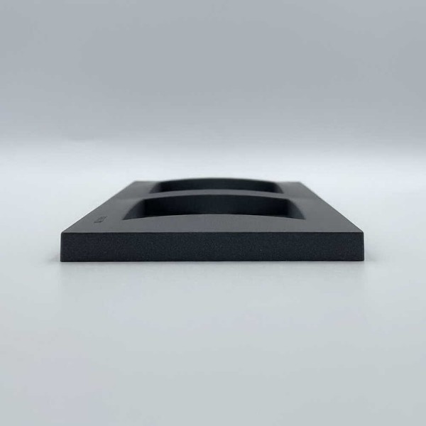 Рамка EL-BI VEGA антрацит матовий 2-на ( 510-016700-226 ) - фото №1