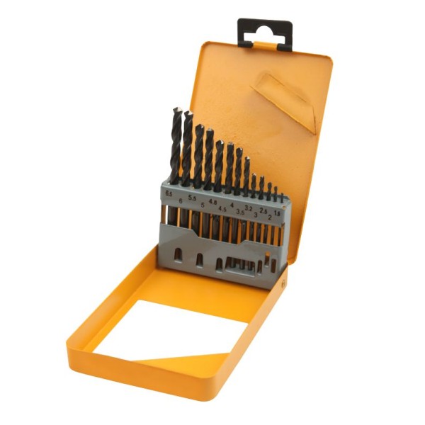 Набор сверл по металлу Tolsen (75080) 1.5-6.5мм (13шт)