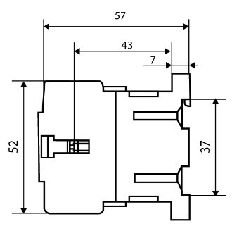 Мініконтактор Аско-Укрем ПМ 0-06-10 C7 36В LC1-K0610 (A0040010137) - фото №6