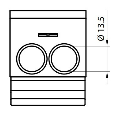 Распределительный блок ETI 001102425 EDBM-8 (192А 1x4-70; 2x4-35; 3x2.5-25) - фото №3