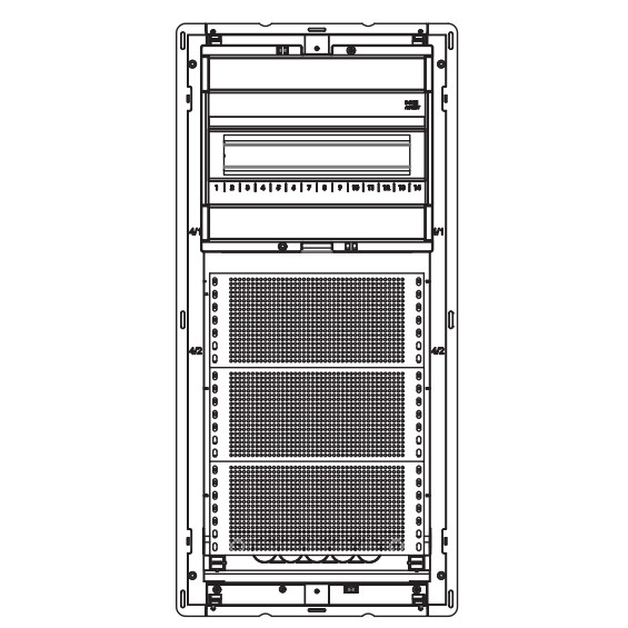 Мультимедійний щиток NOARK PMF-C 48-1 1/3 (110710) - фото №1