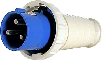 Переносная силовая вилка E.Next e.plug.pro.3.63 3п 63А 230В IP67 (p011003)