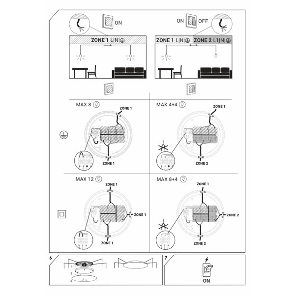 Потолочное основание для светильника Nowodvorski 10018 Cameleon Canopy A Mini 25W IP20 Bl - фото №4