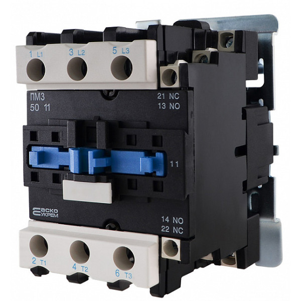 Контактор Аско-Укрем ПМ 3-50 B7 24В LC1-D5011 (A0040010123) - фото №1