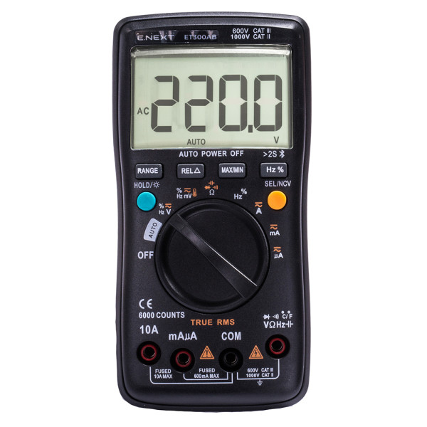 Цифровий мультиметр E.Next e.tool.multitest.pro.ET300AB (p074004) - фото №1