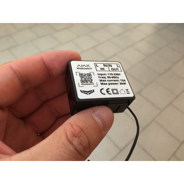 Радіо реле з сухим контактом Ajax 10019 Relay для керування приладами Jeweller 7-24V 13А 3 кВт - фото №5