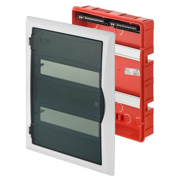 Вбудований щиток Elektro Plast 2515-01-RN2/24(N+PE)EP LUX IP40 (2515-01) - фото №3