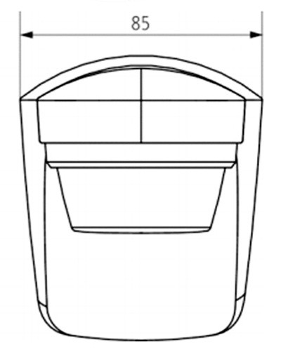 Датчик движения Theben theLUXA S180 WH - фото №5