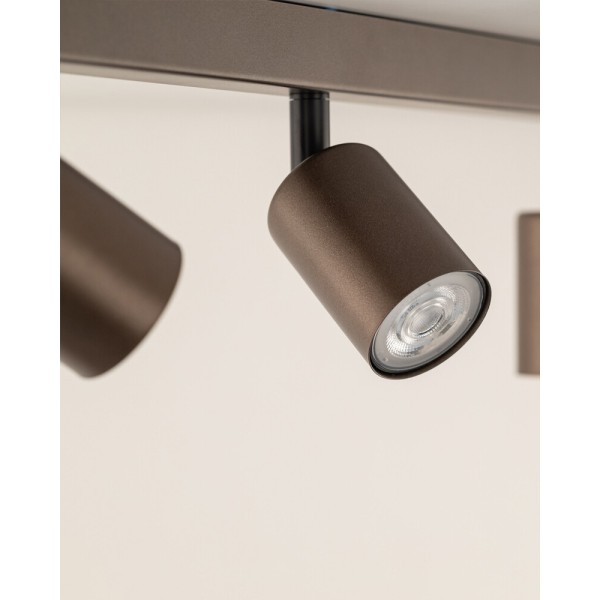 Светильник поворотный, спот TK Lighting 6183 Top GU10 6x10W IP20 коричневый - фото №2