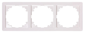 Рамка 3-местная E.Next e.lux.10064L.3.fr.white белая (ins0040053)