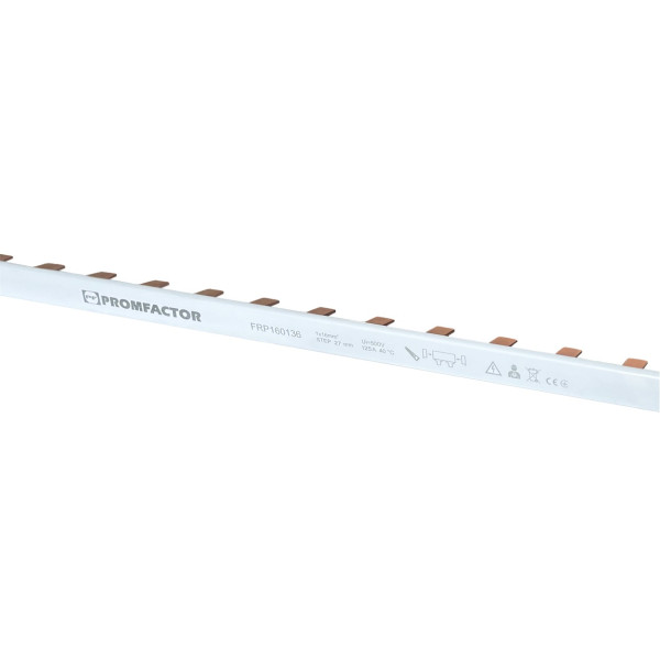 Гребенчатая шина Promfactor FRР 18мм² 125A 1P 36 модулів PIN (FRP180136)