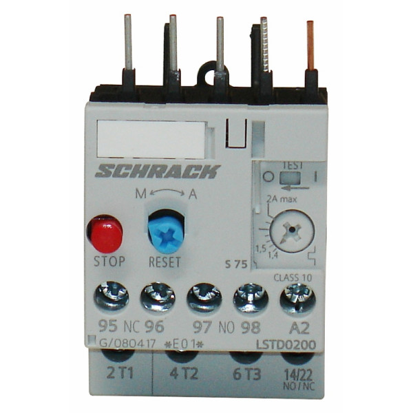 Тепловое реле Schrack LSTD0200 1,4-2А размер 00