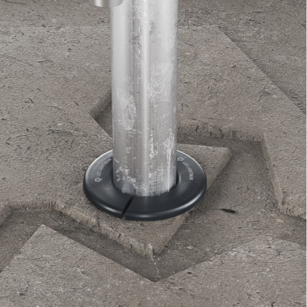 Блискавкоприймач Leo Lightman 1,5м Al з бетонною основою (407156) - фото №4