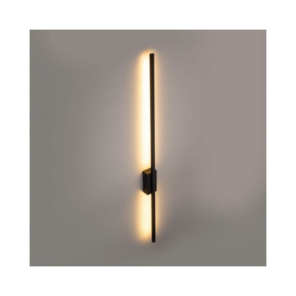 Бра, настенный светильник Tk Lighting 18074 Flash Led 1x24W 4000K-4500K 1200Lm IP20 Bk - фото №1