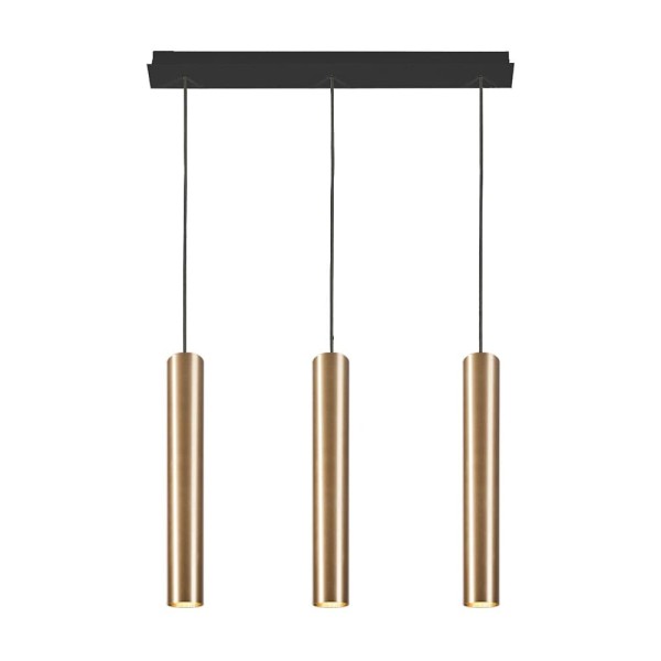 Подвесной светильник, люстра Nowodvorski 7863 Eye GU10 3x10W IP20 латунный