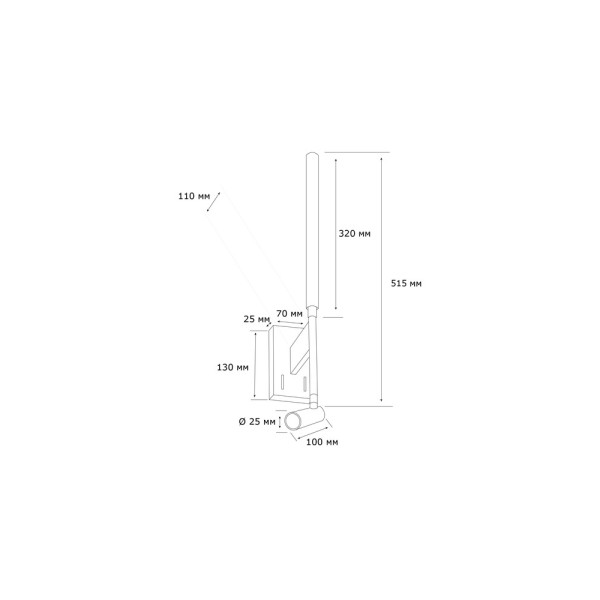 Бра, настінний світильник MJ-Light MJ15032 Kono Read LED 2x6+3W 3200K IP20 - фото №1