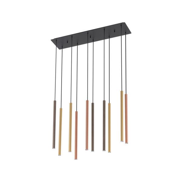 Люстра Nowodvorski 10705 Laser X G9 10x10W IP20 різнокольорова - фото №4