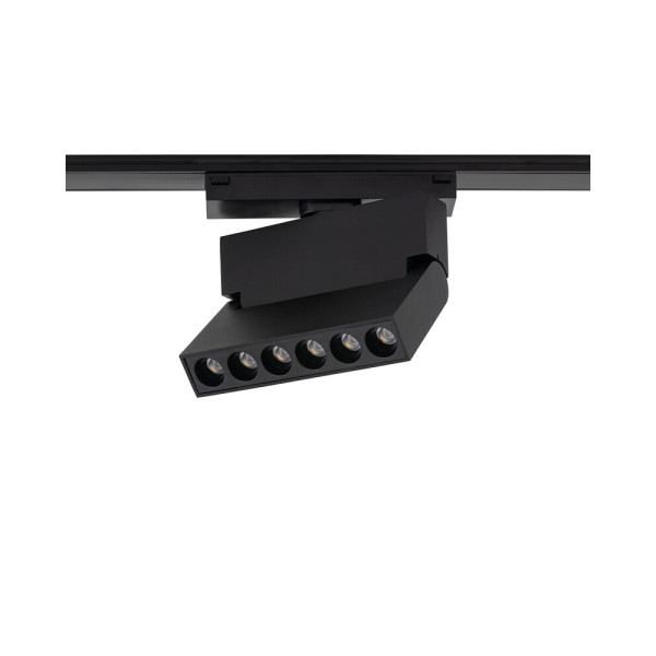 Магнітний трековий світильник Nowodvorski 11312 UT-LVM Focus Out LED 1x6W 3000K 500Lm IP20 чорний - фото №2