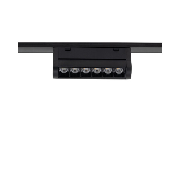 Магнітний трековий світильник Nowodvorski 11312 UT-LVM Focus Out LED 1x6W 3000K 500Lm IP20 чорний - фото №3