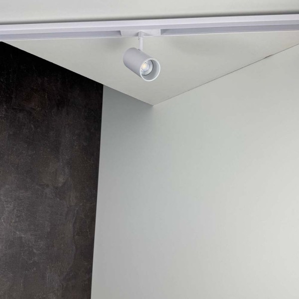 Магнитный трековый светильник UST-M 20W 4000K 48V IP20 белый Violux ( 320007 ) - фото №3