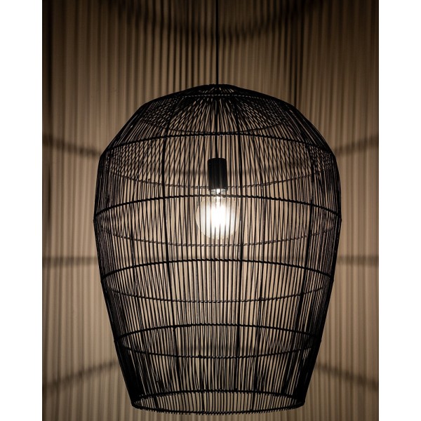 Подвесной светильник, люстра Nowodvorski 11168 Haiti L E27 1x25W IP20 черный - фото №3