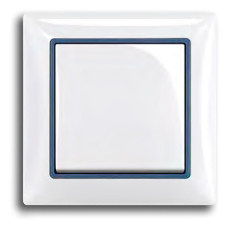 Проходной выключатель ABB Basic 55 2006/6 UC-94-507 (альпийский белый) - фото №2