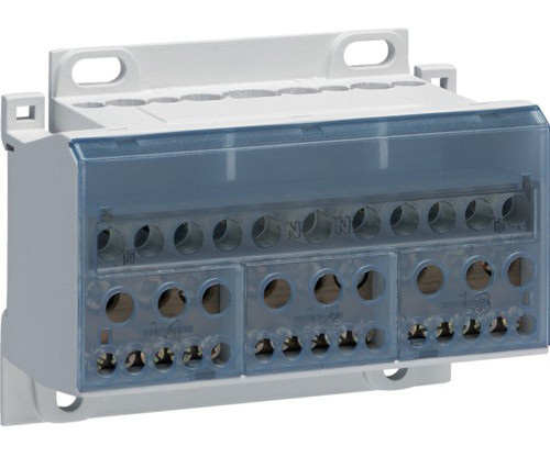 Разветвительный блок Hager KJ02E In=100A 4P 5,5М