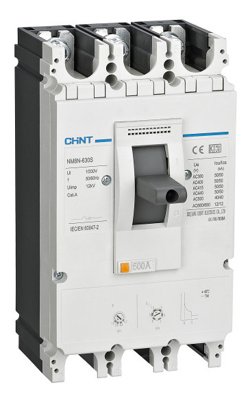 Корпусный автоматический выключатель Chint NM8N-800S TM 800 3P