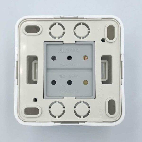 Вимикач Nilson Unique білий 1кл прохідний ( 28111007 ) - фото №3