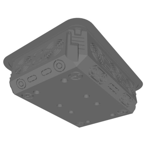 Распределительная коробка Kopos KT 250/1 KB (8595057632738) 234х176х79мм - фото №3