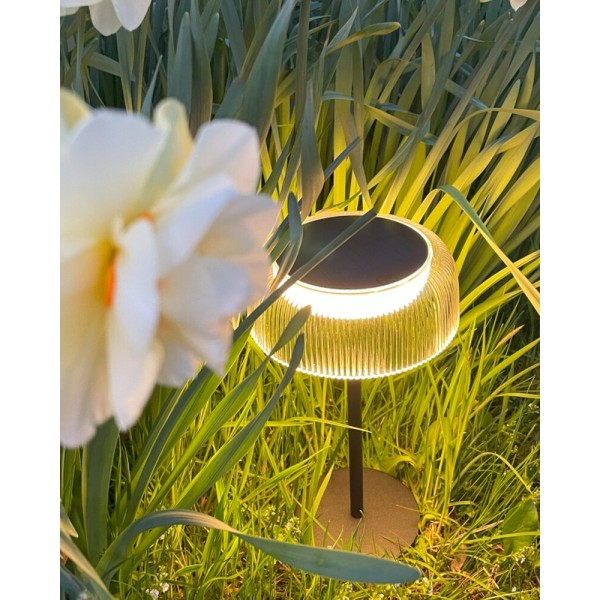 Уличный светильник на солнечной батарее Zuma Line 5905316666368 Bluet LED 1x2.5W 2700K 200Lm IP44 черный - фото №2