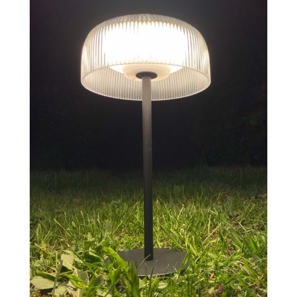 Уличный светильник на солнечной батарее Zuma Line 5905316666368 Bluet LED 1x2.5W 2700K 200Lm IP44 черный - фото №4