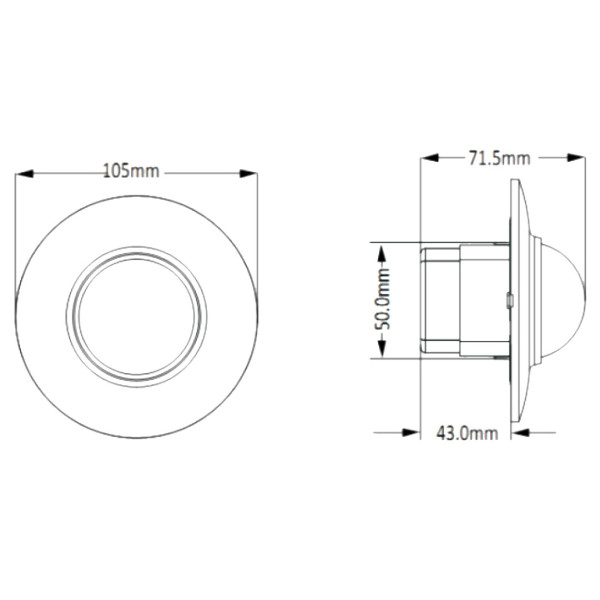 Датчик руху F&F DR-08 - фото №8