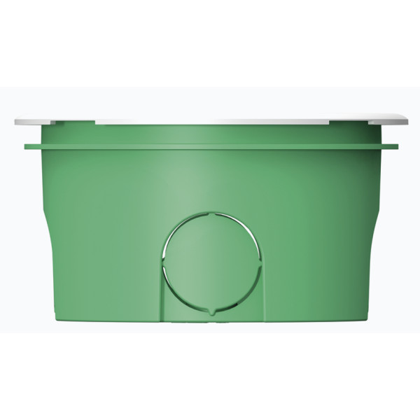 Монтажна коробка для суцільних стін Plank Electrotechnic BOXES MB101 (PLK6101500) типу МВ 70х40мм (салатова) - фото №1