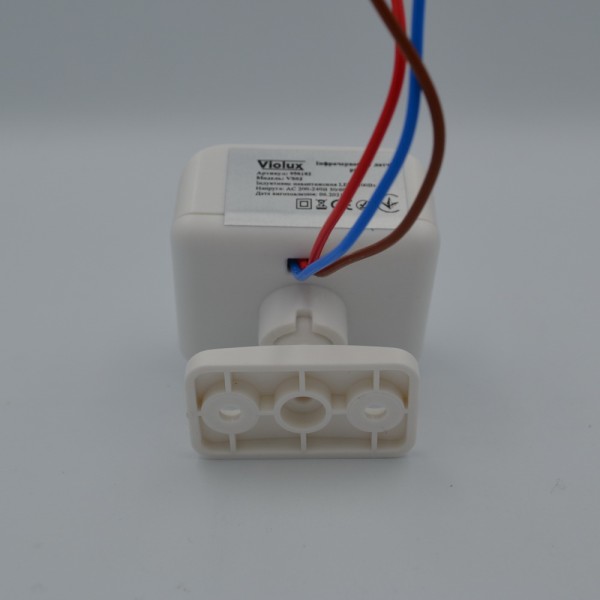 Датчик руху Violux VS02 10м 120/360 білий IP20 ( 950102 ) - фото №2